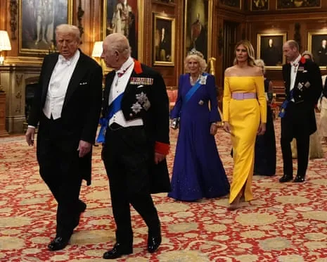 Royals Deploy Red Carpet During Demonstrations; Kimmel Pulled From Air Over Kirk Remarks