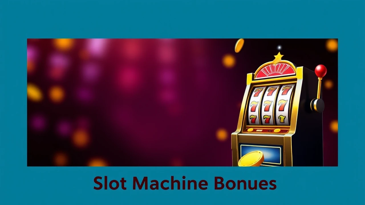 Mastering the Art of Slot Machine Bonuses
