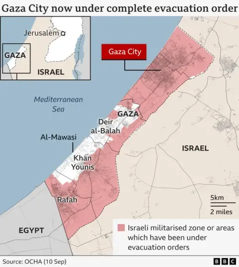 Countless Palestinians Evacuate as Military Troops Move Further into Urban Areas