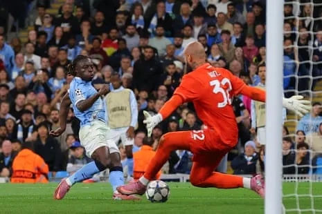 Doku Decorates City's Victory Over Napoli Following De Bruyne's Early Return Comeback