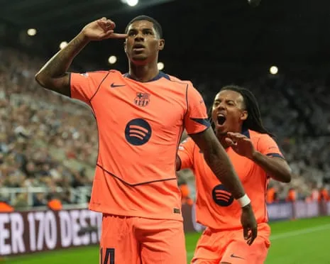 Attacker disrupts the Magpies' important evening and insists: ‘I am getting better at Barça’
