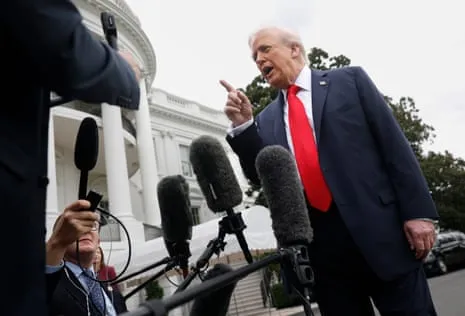 Donald Trump Confronts Down Under Reporter, Confirms Talks with PM Albanese