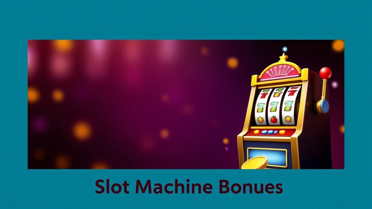 Unlocking  Art of Slot Machine Bonuses