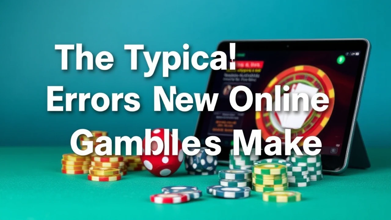 The Typical Errors New Online Gamblers Make